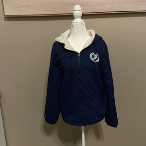 PINK VS navy blue twin proof jacket